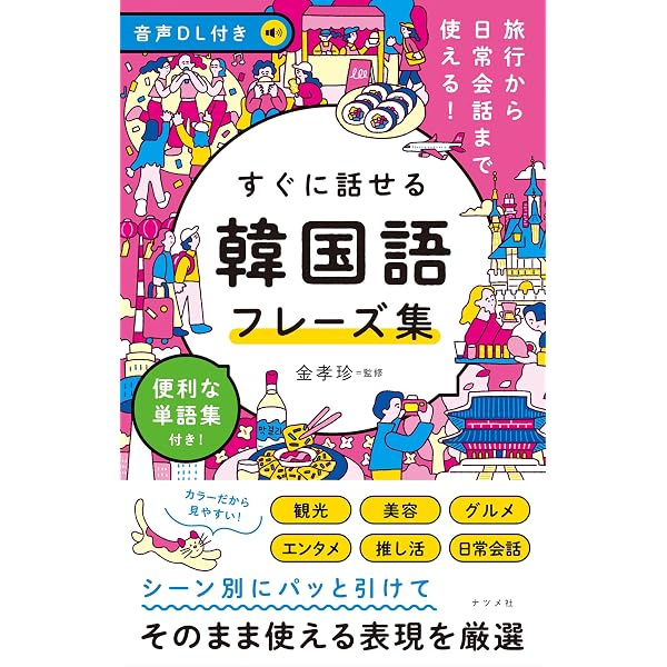 CD2枚 切り取れる便利なハンブル一覧表付 ひとりで学べる 韓国語会話